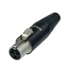 REAN Neutrik Tiny XLR 3-pin male female XLR 3-pin RT3FC-B