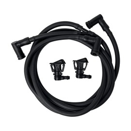 Windshield Wiper Nozzle Fluid Hose kit for 2013-2019 Wrangler JK JKU Replaces 68197414AB 68164356AB 68197414AA 68164356 58133