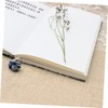 PACKOVE Funda De Libro De Tela Ajustable Protectora Y Decorativa