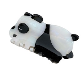 Cute Panda Claw Clips, Acetate Animal Hair Clips, Creative Hair Accessories, Unique Niche Decorative Hair Clips (Sleeping Panda Cub)