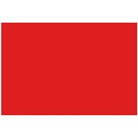 Colonial Cards: 100 Color Cardstock 4" x 6" Index Cards, Red, Unruled