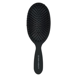 Oz Essentials Oval Cushion Detangler Brush - Black