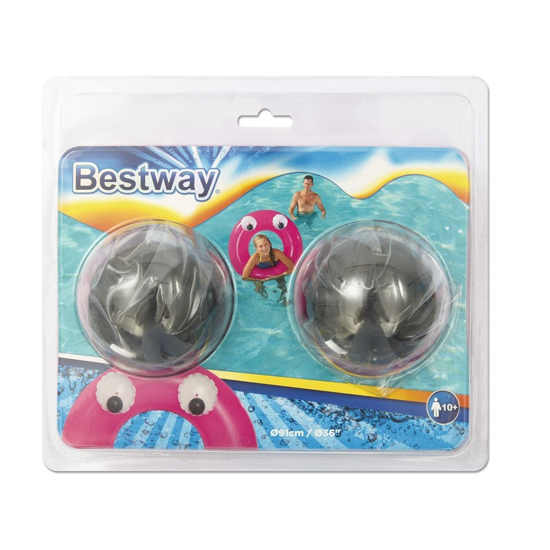 Bestway Big Eyes 91cm Floating Ring, Sorted