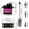 Podazz 5pcs MG90S 9G Micro Servo, Metal Gear Servo Motor