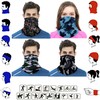 DEMIL Neck Gaiter (6 or 9 Pack) Face Cover Men