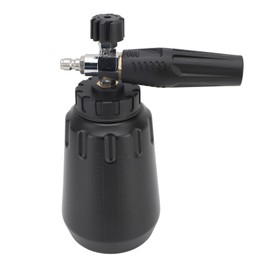 Edelstahl- und ABS -Schaumkanonen -Handheld 1000 Ml Kapazitätsschaumsprühgerät für Druckwaschmaschinenhausgarten, Autowaschen und Reinigung