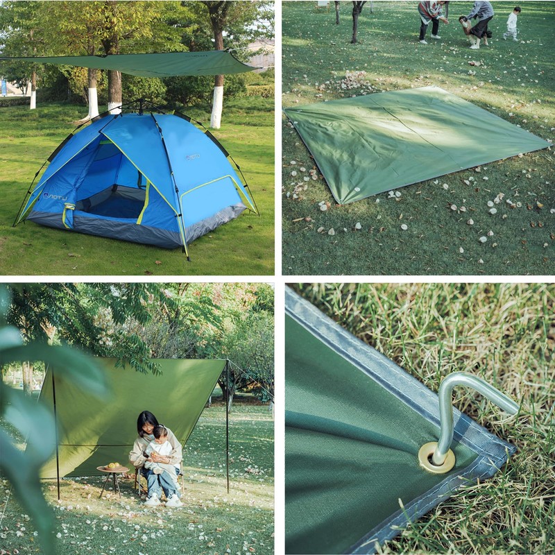 Azarxis Tarp, Ground Sheet, Tent Sheet, Leisure Sheet Awning, 8.7