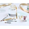 [Fancy Cube] Lip/Eyeliner Brush (Package / Accessory Chain Attached) (Gold)
