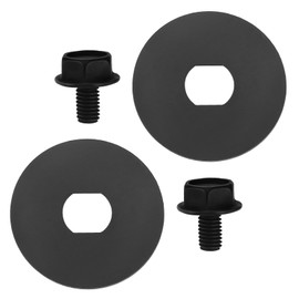 OTOTEC 2Pcs Lawn Mower Chainsaw Bolts Chainsaw Washer 90639221 90618229 Compatible with DeWalt DCCS620 DCCS620B DCCS620P1 Black