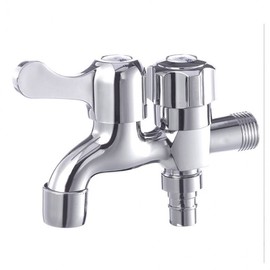 Two-prong faucet Two-prong faucet Washing machine Veranda Multi-purpose multi faucet