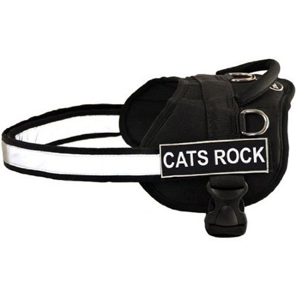 Dean & Tyler D&T WFUN CATSROCK BK-L Works Fun Harness,