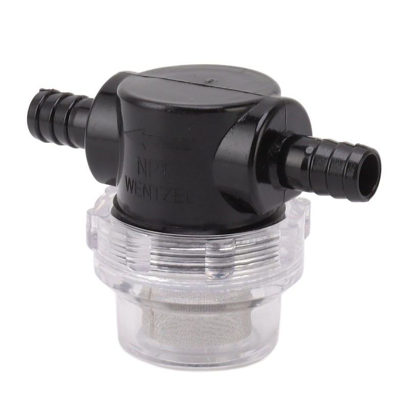 Water Pump Strainer ABS G1/4 Pump Twist On Strainer Irrigation