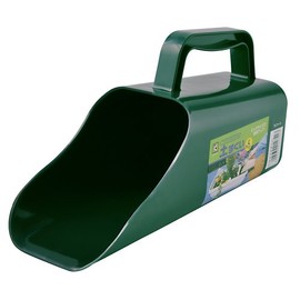 Hirasawa 31538 PC Soil Scoop for Container Garden, Large Size, Green, Body: Depth 4.7 inches (12 cm), Main Unit: Height 8.7 inches (22 cm), Main Unit: Width 3.5 inches (8.8 cm)