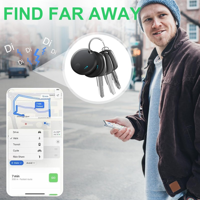 Air Tag Key Finder Pack of 4, Air Tags Smart