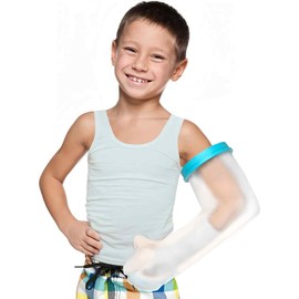 VURYAPI Long Waterproof Arm Protector Plaster for Children Water Protection Cast Protector Shower Plaster Reusable Arm: Bandage Protection, Forearm, Hand, Elbow, Wrist and Finger