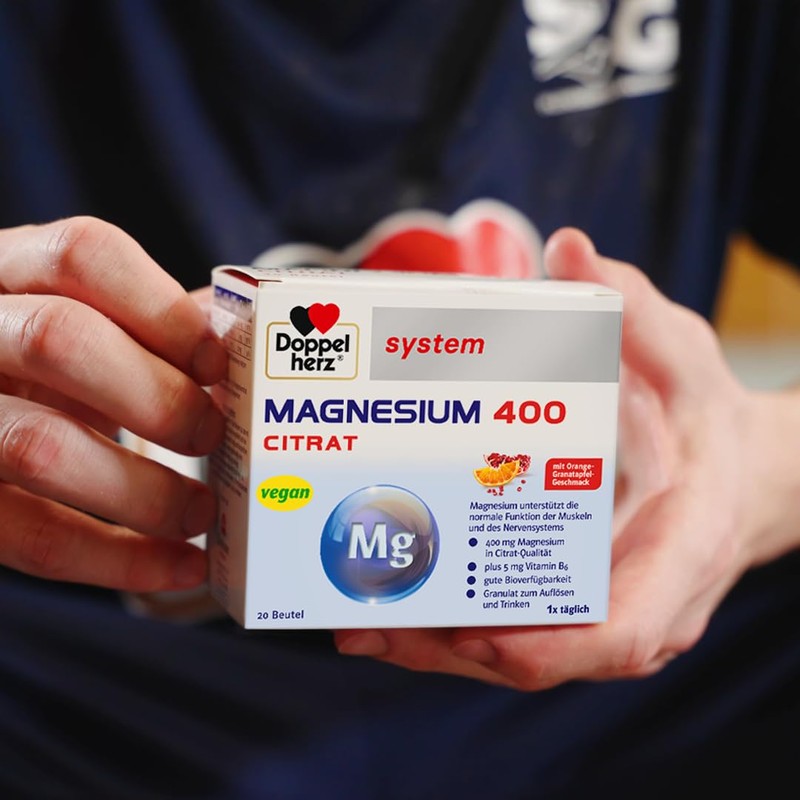 Doppelherz System Magnesium 400 Citrate - Magnesium as a Contribution