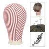 Polystyrene Head Male Mannequin Head, 50 cm Professional Wig Head