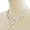 Veeve La Marie! B284 Pearl Necklace Necklace Set Wedding Earrings