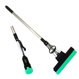 PVA Ultra Super Absorbent Professional Double Roller Sponge Foam Mop and Extra Head