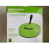 Greenworks 30012 11” Pressure Washer Surface Cleaner - Green