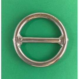 US Stainless Stainless Steel 316 (8mm x 50mm) Round Ring Welded with Cross Bar Marine Grade
