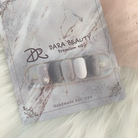 Next day delivery⭐Winter mink gel velvet nails⭐ / 다음날발송⭐겨울밍크젤 벨벳네일⭐