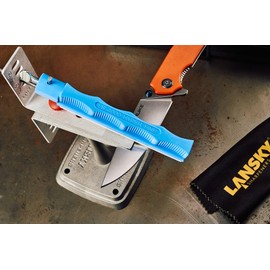 Lansky Hyper Fine Hone – 4000 Grit Ultra-Fine Ceramic Knife Sharpening Hone for Razor-Sharp, Mirror-Polished Edges – Compatible with Lansky Controlled Angle Sharpening Systems - S4000