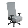 EastForce Gaming Mattress Chair Back and Seat Cover, Gray