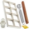 MUMSUNG Ravioli Maker 6 Pieces Ravioli Mold Set, 8 Holes