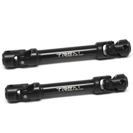 TREAL SCX10 Pro Drive Shaft Harden Steel Driveshafts (2) Upgrades for Axial SCX10 PRO 1/10 RC Crawler