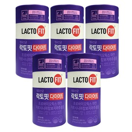Chong Kun Dang Health Live Lactobacillus Lacto Fit Diet 2g x 60 sachets, 5 cans, 5 month supply / 종근당건강 생유산균 락토핏 다이어트 2g x 60포 5통 5개월분