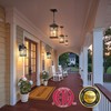 OPAXIS Dusk to Dawn Outdoor Hanging Lights, 14.5 inch Large