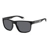 POLAROID Men's Small / 1 Sunglasses, Matt Black, 57