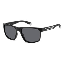 POLAROID Men's Small / 1 Sunglasses, Matt Black, 57