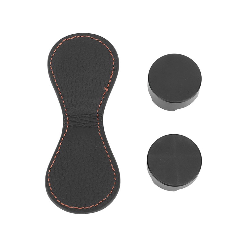 Magnetic Pocket Billiard Chalk Holder Leather Chalk Clip Billiard Pool