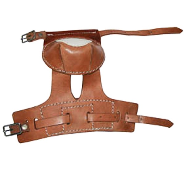 HILASON U Western Horse Tack Leg Protection Leather Skid Boots