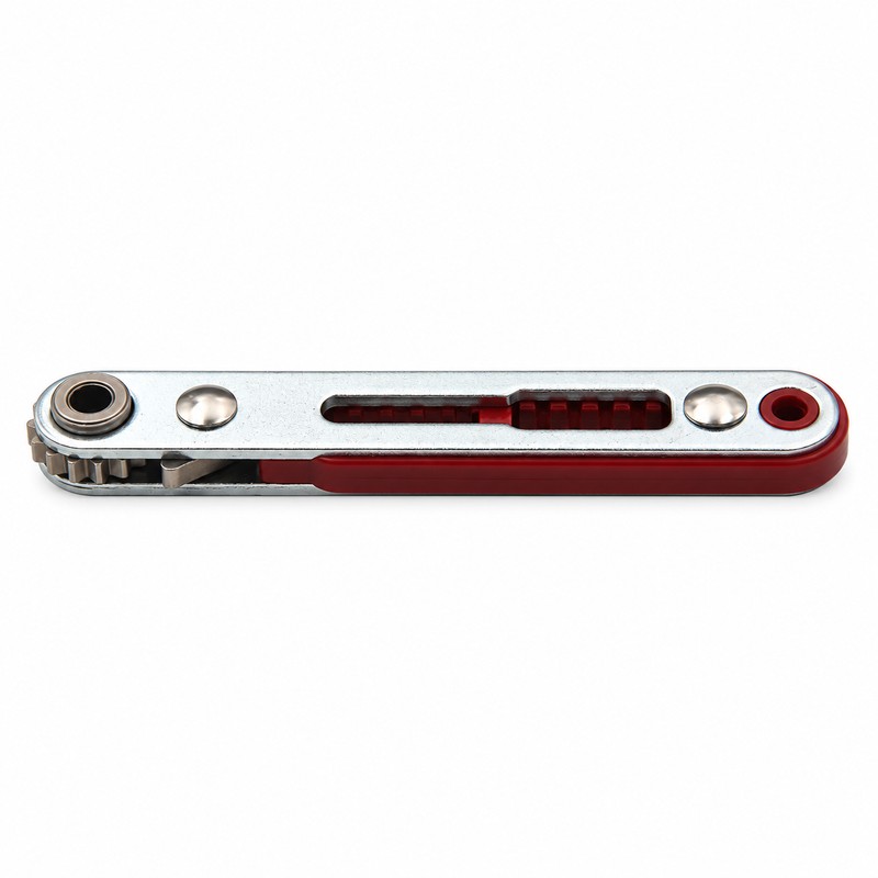 Compact Reversible Ratchet Screwdriver for Tight Spaces – 15° Angled
