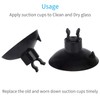 Pawfly 20 Piece Black Aquarium Suction Cup Clips 3/16" Airline