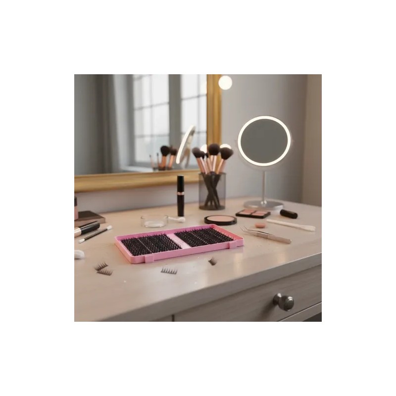804 Kit Pestañas Maquillaje Completo Diy Extension 9-18mm