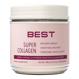 BEST Super VERISOL Collagen Powder - Bioactive Collagen Peptides Unflavored with FORTIBONE, FORTIGEL, VERISOL Collagen for Women - Produce Collagen, Reduce Wrinkles, Improve Bone Density - 30 Servings