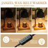 JAMZEL Candle Warmer Lamp with Timer,Dimmable Electric Candle Lamps Warmer,Home