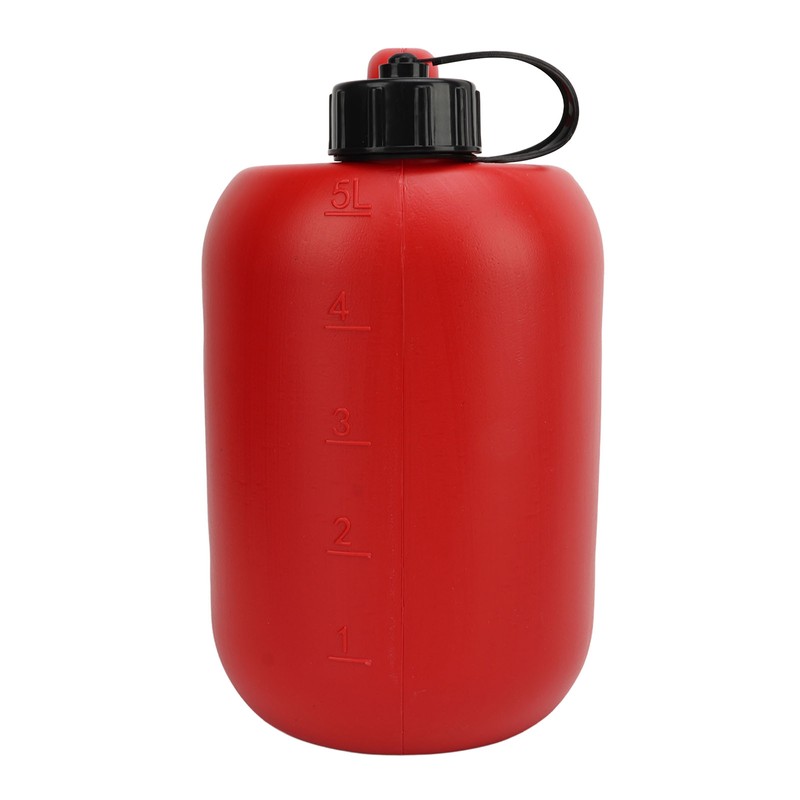 Gas Can 5L 1.3 Gallon ABS Leakage Free Red Portable
