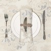 TOPLUXE Cloth Napkins Set of 4, Napkins Reusable 45x45cm, Dining