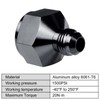 VehiMata 10AN Female to 8AN Male Flare Reducer Fitting Adapter