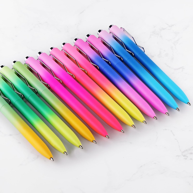 WY WENYUAN Cute Pastel Ballpoint Pens, Fine Point Smooth Writing,