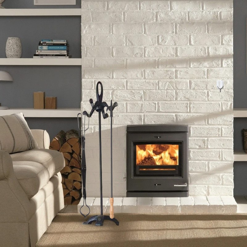 Heavy Duty 32” Long Fireplace Fire Pit Campfire Poker Stick