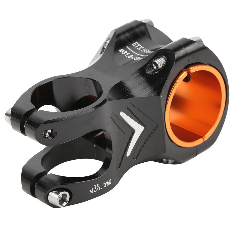 CANSUCC 31.8/35mm Bike Handle Stem Riser Short Handle Stem Aluminum
