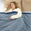 Herringbone Throw Blanket for Couch, Reversible Super Soft Warm Chervon