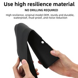 Boxyouping - 4 protectores de lodo para Toyota Camry SE XSE Sport 2018 2019 2020 2021 2022 delantero y trasero, guardabarros, cubiertas de guardabarros, no requiere perforación