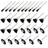 NIUPIKA Soft Nylon Bristle Brushes Cup Wire Brush Set Cleaning